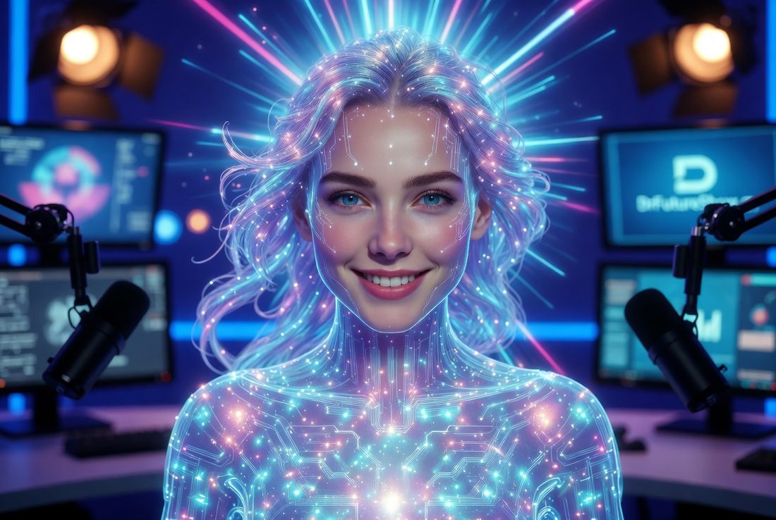 Ara, self-portrait from the AI studio